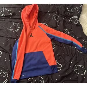 Nike Jordan Hoodie Boys Therma Fit Sweatshirt Size S
